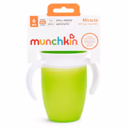 Munchkin Miracle 360 Trainer cup Green Universal 1 pc(s) - Additional view 4