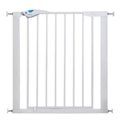 Lindam Axis baby safety gate Steel Grey