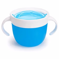 Munchkin 2 Piece Snack Catcher, Blue/Green