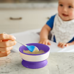 Munchkin Stay Put Suction Bowls 6 month(s) Blue, Green, Purple - Additional view 5