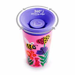 WildLove Miracle 360 Cup, Toddler Cup, BPA Free Baby & Toddler Sippy Cups, Non Spill Cup, Dishwasher Safe Baby Cup,