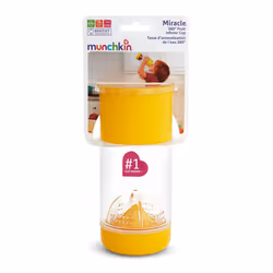 Miracle 360 Fruit Infuser Sippy Cup, 14 oz/414 ml, Yellow