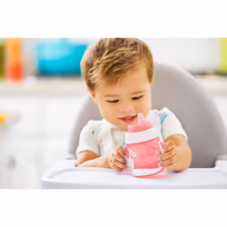 Gentle Transition Baby Cup, Babies & Toddlers Sippy Cups with Handles & Lids, BPA Free Non Spill Cup, Dishwasher Safe, Leakproof Silicone Childrens