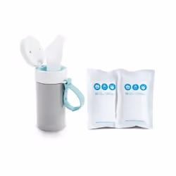 Brica by Munchkin Baby Toilet Nappy Clean-to-Go Wipes for Baby