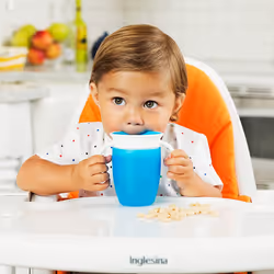 Munchkin Miracle 360 Trainer Cup, Purple/Blue, 7 oz/207 ml, Pack of 2
