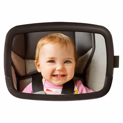 Baby In-Sight Pivoting Car Seat Mirror, Wide Angle Baby Car Mirror for Rear Facing Babies & Toddlers, XL Child Car Mirror, 10 ...
