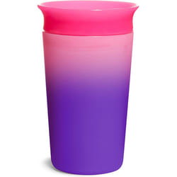 Munchkin MiracleÂ® 360Â° Colour Changing Sippy Cup, 9 Oz/ 266Ml, Pink