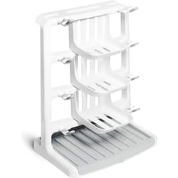 Munchkin Tidy Dry Space Saving Baby Bottle Drying Rack, White