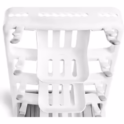 Munchkin Tidy Dry Space Saving Baby Bottle Drying Rack, White