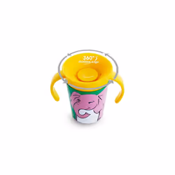 Miracle 360 WildLove Trainer Cup, 6 oz/ 177 ml, Elephant