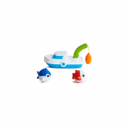 Deep Sea Fishing Bath Toy. Kids Bath Toy with Magnetic Fish, Fishing Rod and Boat. Bath Toys for 2 Year olds. Baby Bath Toy f ...
