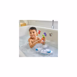 Deep Sea Fishing Bath Toy. Kids Bath Toy with Magnetic Fish, Fishing Rod and Boat. Bath Toys for 2 Year olds. Baby Bath Toy for a Toddler Bath.