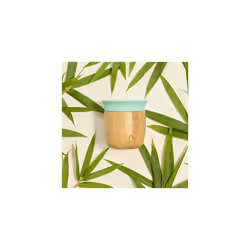 Sippy Cup Bambou Open Cup, Baby & Toddler Drinking Cup for 6 Months & Over, Bamboo Sippy Cup, BPA Free Weaning Cup for Kids & Babies, 360 Cup Design - - Additional view 8