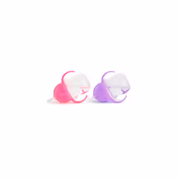 Munchkin Click Lock Tip and Sip Weighted Flexi Straw Cup, 7 oz/207 ml, Purple/Pink, Pack of 2,