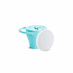 C'est Silicone Baby Weaning Pot, Collapsible Snack Catcher Food Storage Container, BPA Free Toddler Snack Pot, Kids Small Sna ...