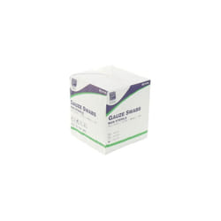 Premier Cotton Gauze Swab BP 10cm x 10cm 12ply PM1675 Pack 100