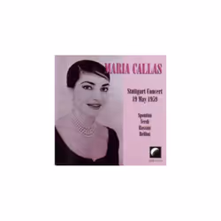 Callas Maria Stuttgart Concert 1959 CD
