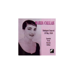 Callas Maria  Stuttgart Concert 1959 CD