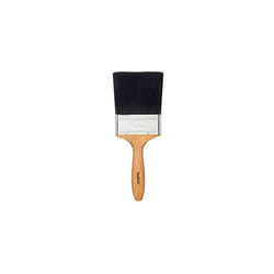 4 inch Craftsman Trade Professional Mixed Bristle Paint Brush for a Smooth Finish Painting with Emulsion, Gloss and Satin Paints on Walls, Ceilings,