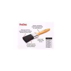 4 inch Craftsman Trade Professional Mixed Bristle Paint Brush for a Smooth Finish Painting with Emulsion, Gloss and Satin Paints on Walls, Ceilings,