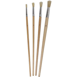 ProDec RFSET 4 Piece Round Fitch Set for Precise Paint Application, Brown, Set of 4