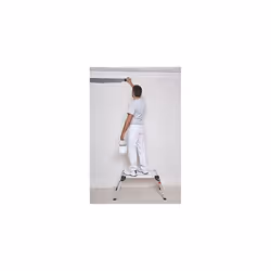 100% Cotton Drill, Multi-Pocket White Painter's Trousers, 32" Waist