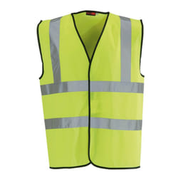 Blackrock Adults Hi-Vis Sleeveless Waistcoat - 3XL, Yellow
