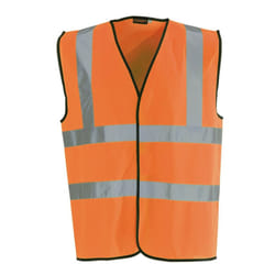 Blackrock Adults Hi-Vis Sleeveless Waistcoat - M, Orange