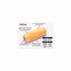 PRRE011 Long Pile Sheepskin Paint Roller, Premium Quality Merino Wool for Painting with Emulsion and Masonry Paints on Interior and Exterior Walls and