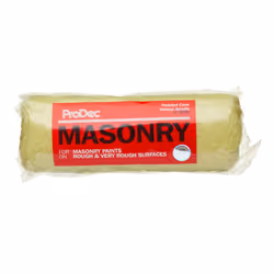ProDec 9 inch Trade Professional Long Pile Masonry Paint Roller with Heavy Duty Padded Core for Fast Coverage Painting with Smooth and Textured