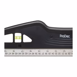 ProDec 24" Trimming and Smoothing Edge with Integral Horizontal and Vertical Spirit Levels