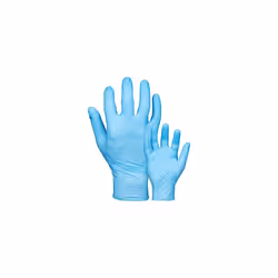 Box 100 Dextra Touch Blue Disposable Nitrile Gloves, Latex Free AQL Medical Grade, Powder Free Nitrile Gloves, Mens Womens, For Cleaning, Hygiene,