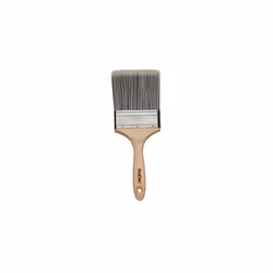 PBPT037 4 inch Decorator Synthetic Paint Brush for a Smooth Finish Painting with Emulsion, Gloss and Satin Paints on Walls, C ...