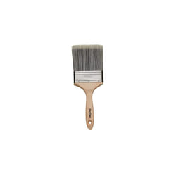 PBPT037 4 inch Decorator Synthetic Paint Brush for a Smooth Finish Painting with Emulsion, Gloss and Satin Paints on Walls, Ceilings, Wood and Metal,