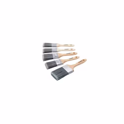 PBPT039 5 piece Decorator Synthetic Paint Brush Set for Painting with Emulsion,Gloss and Satin Paints on Walls,Ceilings,Wood  ...