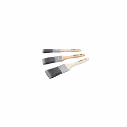 PBPT038 3 piece Decorator Synthetic Paint Brush Set for a Smooth Finish Painting with Paints on Walls, Ceilings, Wood and Met ...