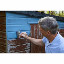 ProDec PBBB001 4" Block Brush for Rapid Emulsion, Masonry Paint, Woodstains and Varnishes