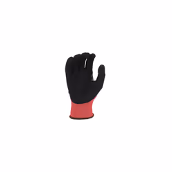 Magnesium-NS Cut Resistant Level D Protection Work Gloves, Nitrile Coating Dry Grip Men and Women's, Anti Cut Steel and Glass Fibre Safety Lining,