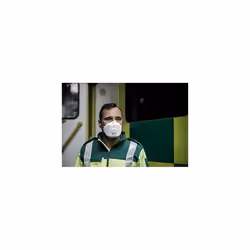 Blackrock FFP3 Face Mask Pk 1 - Disposable Respirator EN149 CE Certified ? 3 Layer Filtering of Particles, Fumes - Exhalation Valve, Elasticated Ear