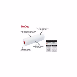 PRRE058 Big Box 20 Pack 4 inch High Density Foam Mini Paint Rollers for a Smooth Finish with Gloss and Satin Paints on