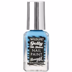 Barry M Cosmetic Wildfire Gelly Hi Shine Nail Paint 10ml Ocean Blue