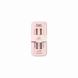 Dazzle & Define Metallic Crayons, Shade Metallic Brights | x3 Eyeshadow Pens in Orchid, Teal, White