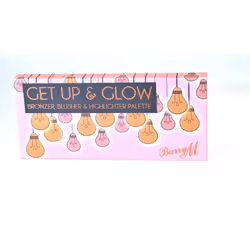 Barry M Get Up And Glow Bronzer Blusher Highlighter Palette BBHP1