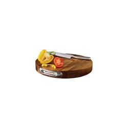 Global Acacia Pro Round Cutting Board 35cm x 4.5cm