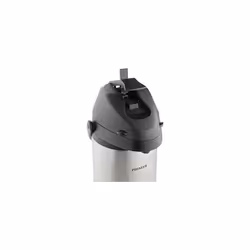 Flasks Stainless Steel Lever Airpot Coffee Dispenser Conference Event Flask, 3 litres, Silver