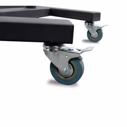 B-Tech Large Universal Flat Screen Trolley / Floor Stand (VESA 800 x 600) - 1.8m Ø50mm Poles - Additional view 4