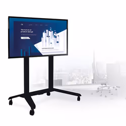 B-Tech Extra-Large Universal Flat Screen Trolley (VESA 1000 x 600) - 1.7m Column - Additional view 4