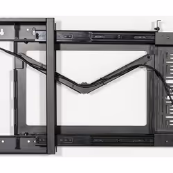 B-Tech Flat Screen Wall Mount with Slide-Out AV Storage Tray (VESA 600 x 400) - Additional view 4