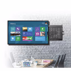 B-Tech Flat Screen Wall Mount with Slide-Out AV Storage Tray (VESA 600 x 400) - Additional view 8