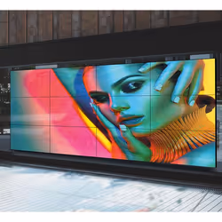 B-Tech Slimline Soft-Open Full Service Videowall Mount with Micro-Adjustment (VESA 600 x 400) - Additional view 8